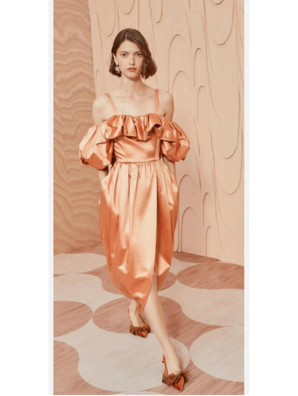 Ulla Johnson Lelita Dress in Copper, $1,290 NWT, Sz 4, #2421 - Picture 2 of 5